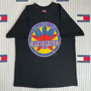 Vintage Pepsi Made in USA short sleeve promo tee shirt